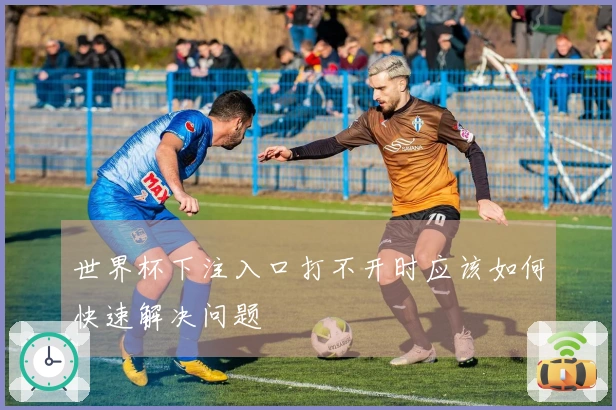 世界杯下注入口打不开时应该如何快速解决问题
